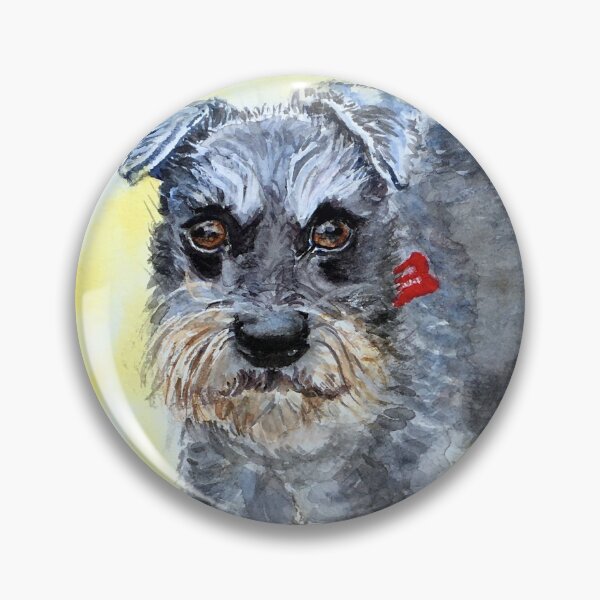 Item preview, Darcey - Miniature Schnauzer designed and sold by Double Dutch Designs.