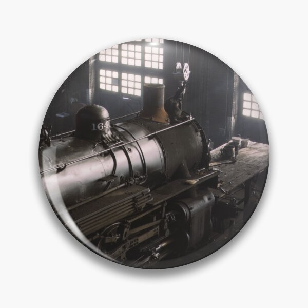 Item preview, Locomotive Repair Shop - December 1942 designed and sold by warishellstore.