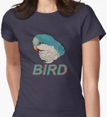 BIRD - Quaker Parrot (Blue) Tailliertes T-Shirt