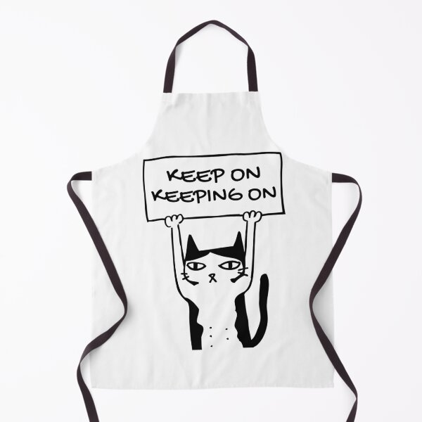 Item preview, Keep on Keeping on Protest Cat designed and sold by blueavocado.
