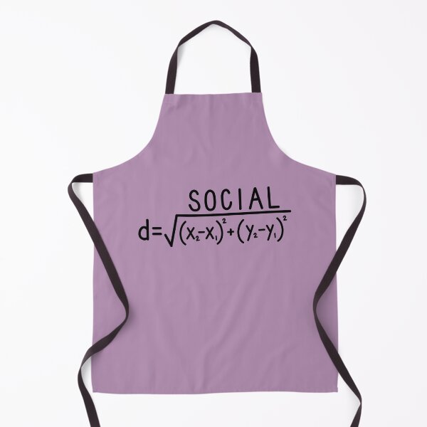 Item preview, Social Distance (formula) Pink designed and sold by carwalker13.
