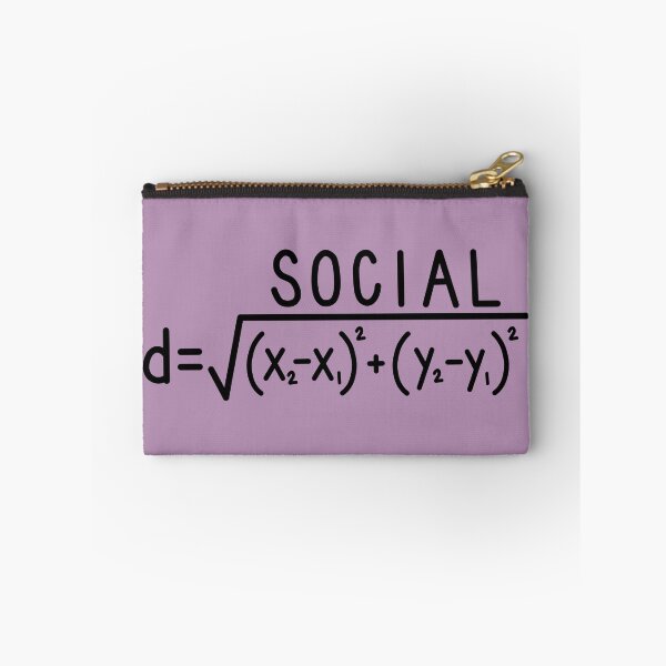 Item preview, Social Distance (formula) Pink designed and sold by carwalker13.