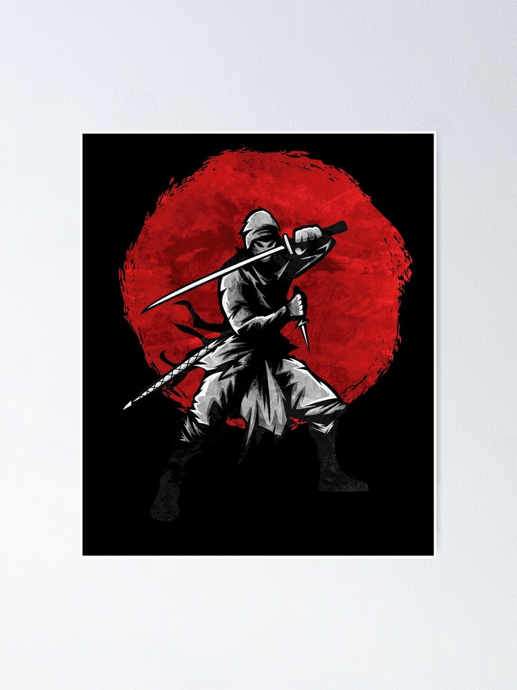 Ninja - The Assassin Poster for Sale by Renelisches