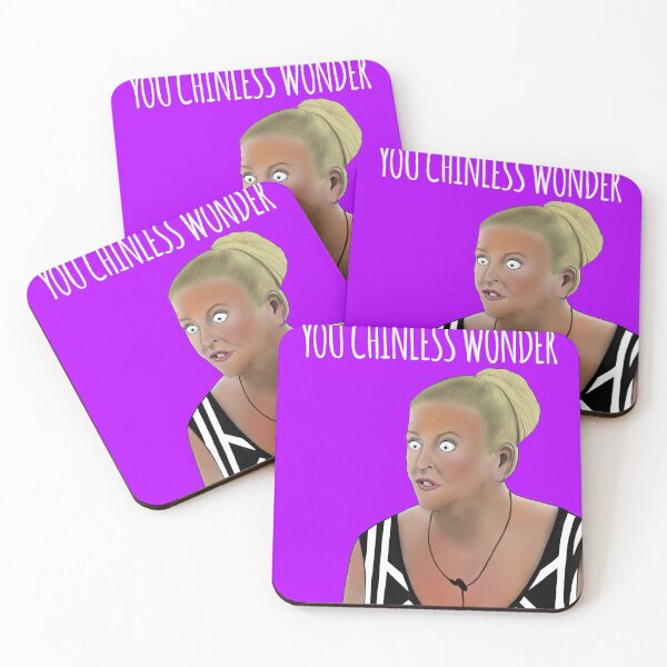 Item preview, "Happy Birthday you Chinless Wonder" - Kim Woodburn Greeting Card designed and sold by Sweetie Darling  Design.
