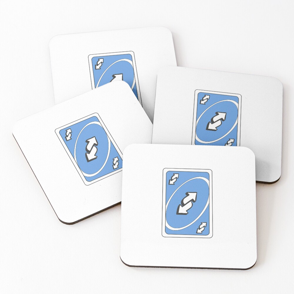 Blue Reverse Card Uno Sticker - Blue Reverse Card Uno Mattel163Games -  Discover & Share GIFs