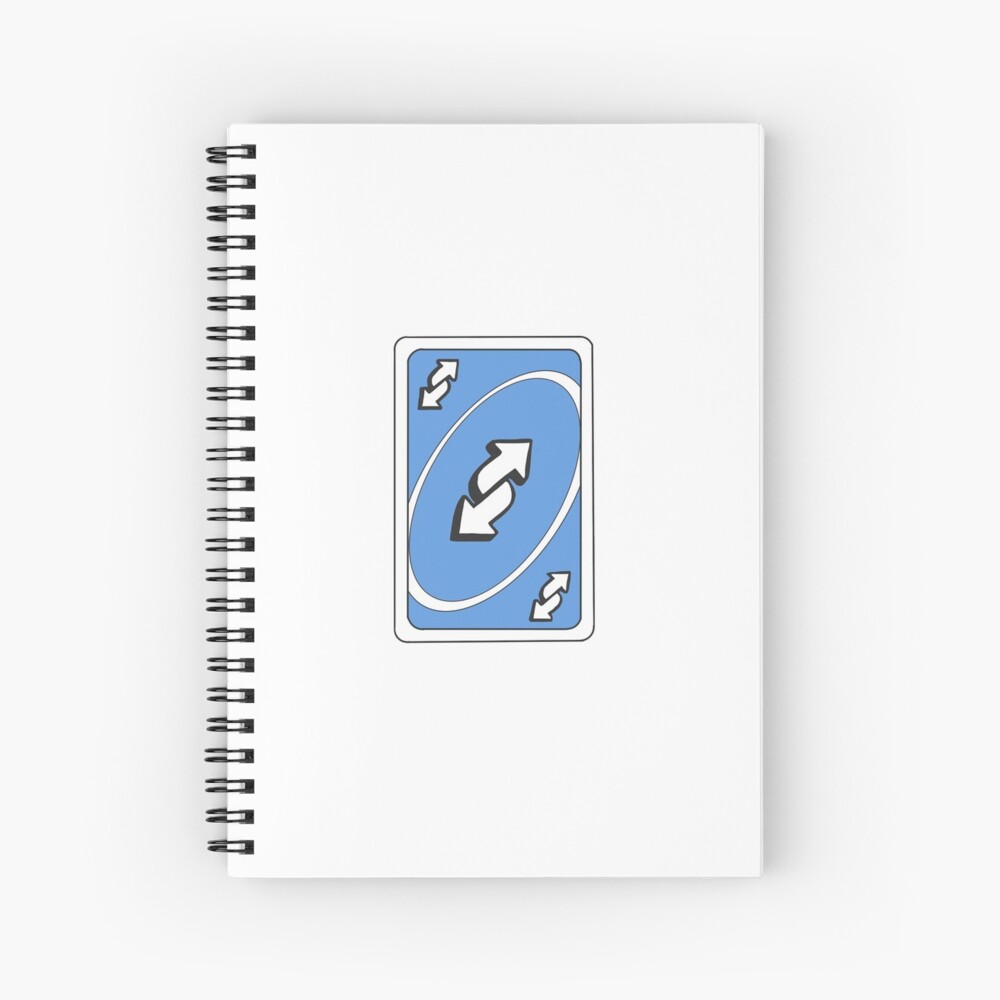 UNO Reverse card - Blue Greeting Card for Sale by crossesdesign