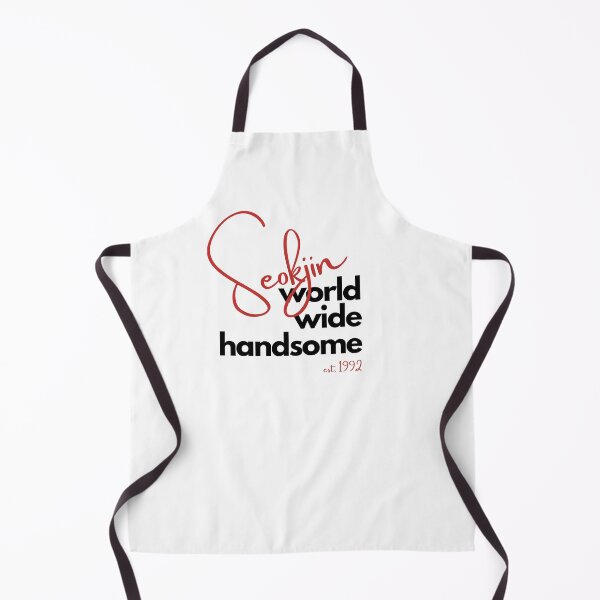 Item preview, BTS Jin Kim Seokjin World Wide Handsome Bias Design Black/Red designed and sold by haikustore.