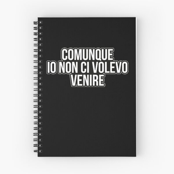Item preview, Comunque io non ci volevo venire. designed and sold by swear.