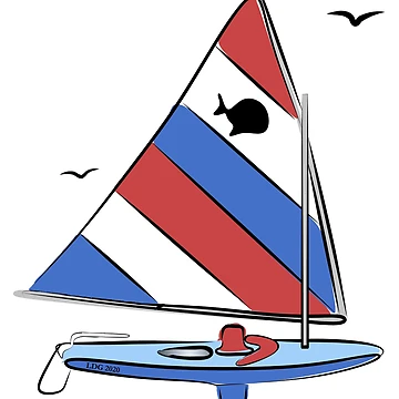 Artwork thumbnail, Sunfish RWB by elledeegee