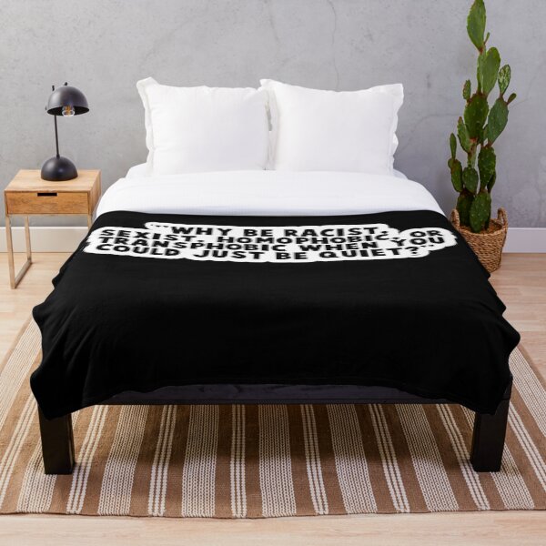 sexist Throw Blanket