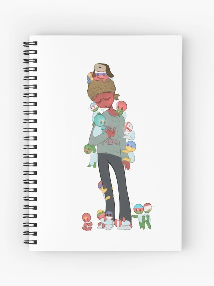 Countryhumans Brazil & Netherlands  Spiral Notebook for Sale by CandyZONE