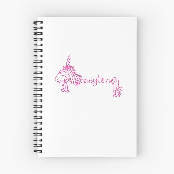 Item preview, Peyton Pink Unicorn Personalized Girl Name designed and sold by JaneApril.