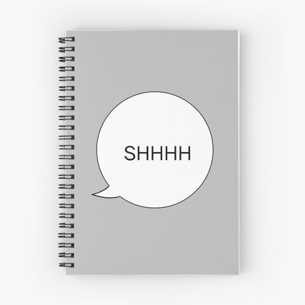 Item preview, SHHH designed and sold by Calmevening.
