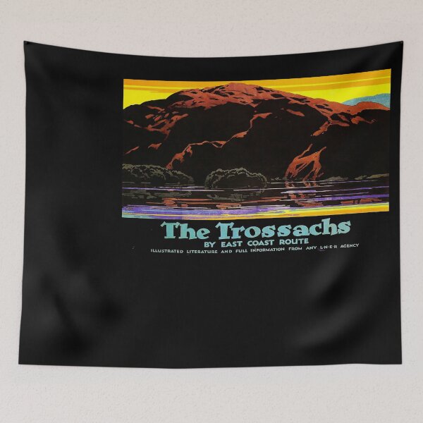 Item preview, Railway Poster Trossachs designed and sold by stickart-marek.