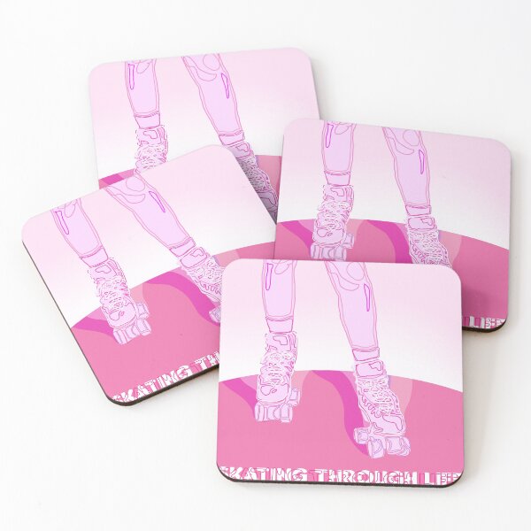 Item preview, Skating Through Life - Pink designed and sold by Totally-rad.