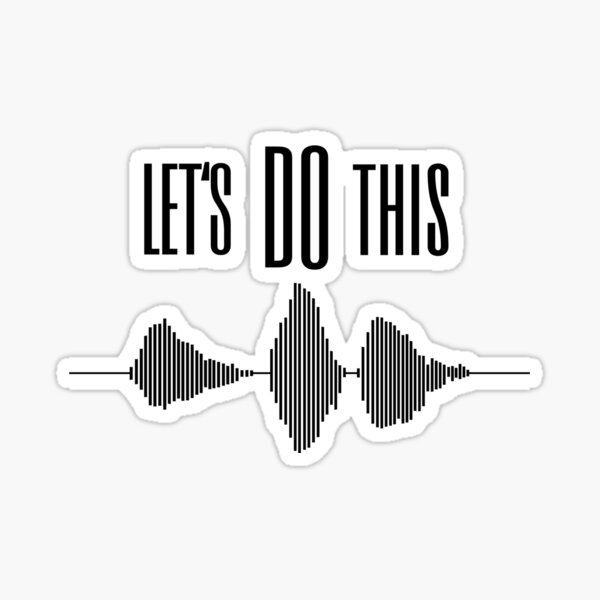 Item preview, Let’s DO this (voiceover recording) designed and sold by MandVDesigns.