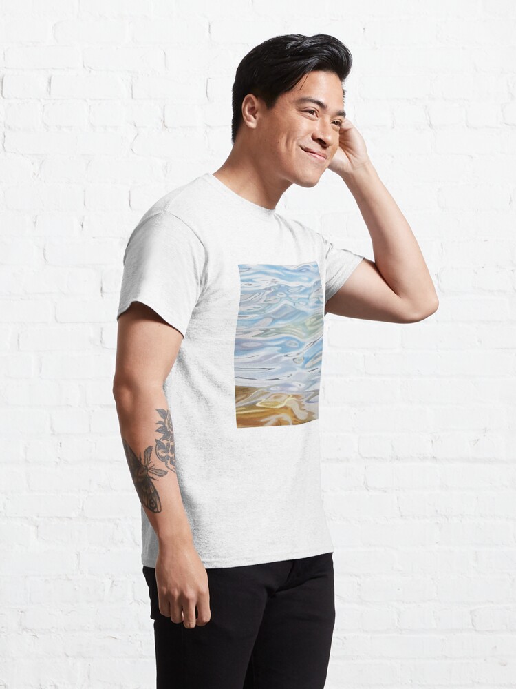 Alternate view of Meander - water painting Classic T-Shirt