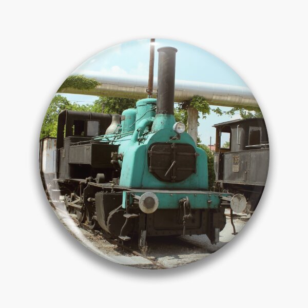 Item preview, Vintage Trains of Europe-Blue Locomotive designed and sold by Rockergandalf.