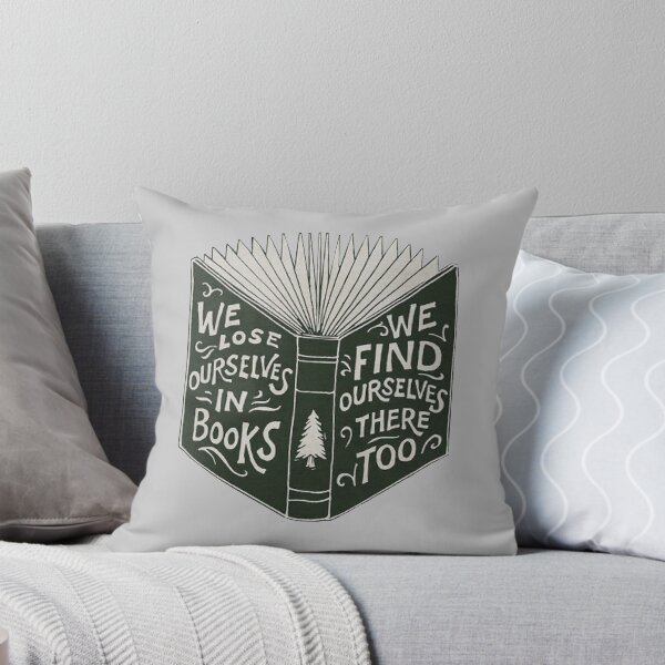 Item preview, We Lose Ourselves in Books... designed and sold by DoodleDashCollective.