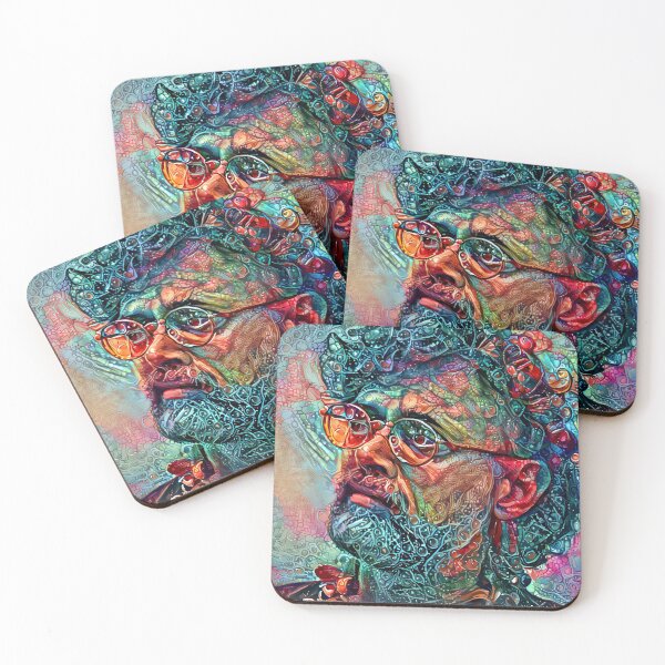 Item preview, Terrence McKenna Psychedelic Painting 2020 designed and sold by PSYCHNATION.