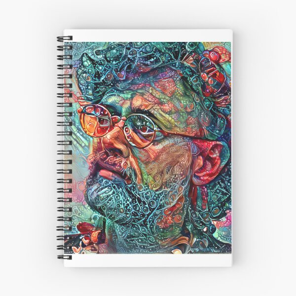 Item preview, Terrence McKenna Psychedelic Painting 2020 designed and sold by PSYCHNATION.