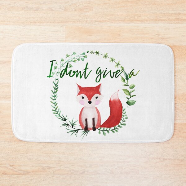 Item preview, I Don't Give A Fox designed and sold by ohdaintyduck.