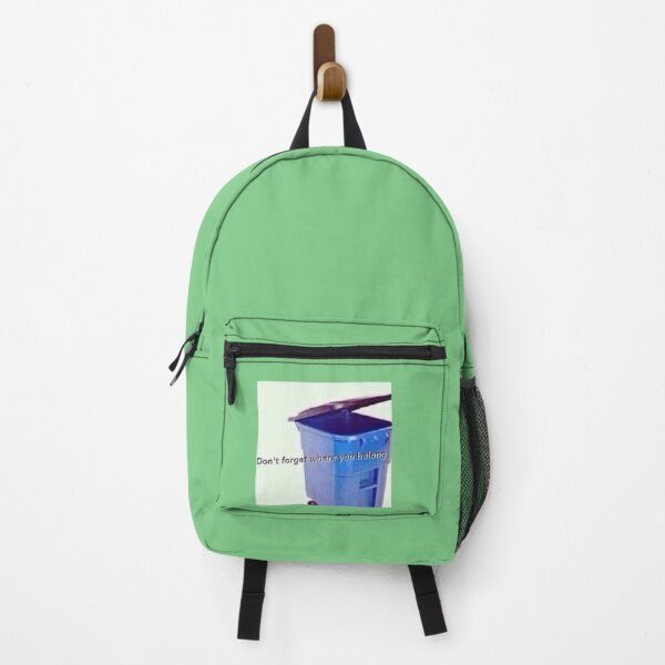 Item preview, trash "don't forget where you belong" meme designed and sold by Shimsical & Co..