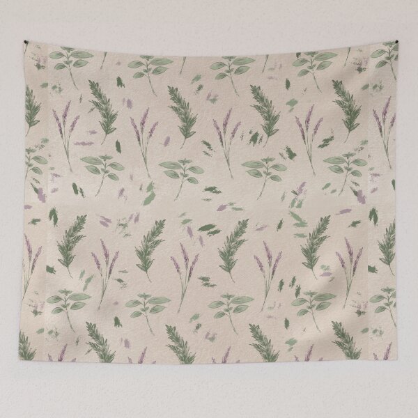 Item preview, Rosemary, lavendar & basil pattern designed and sold by Illustrated Word, Co..