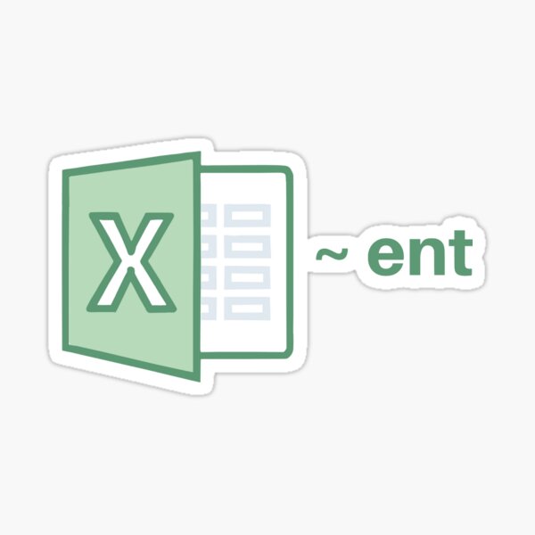 excel-ent Sticker