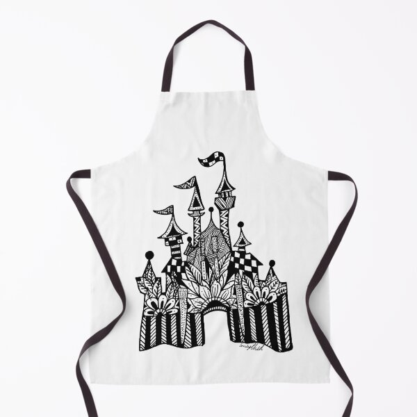Item preview, Castle Magic ~ Zentangle designed and sold by EmoodleDoodle.
