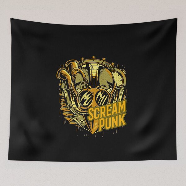 Item preview, Ominous Scream Steampunk Design designed and sold by UrTops.