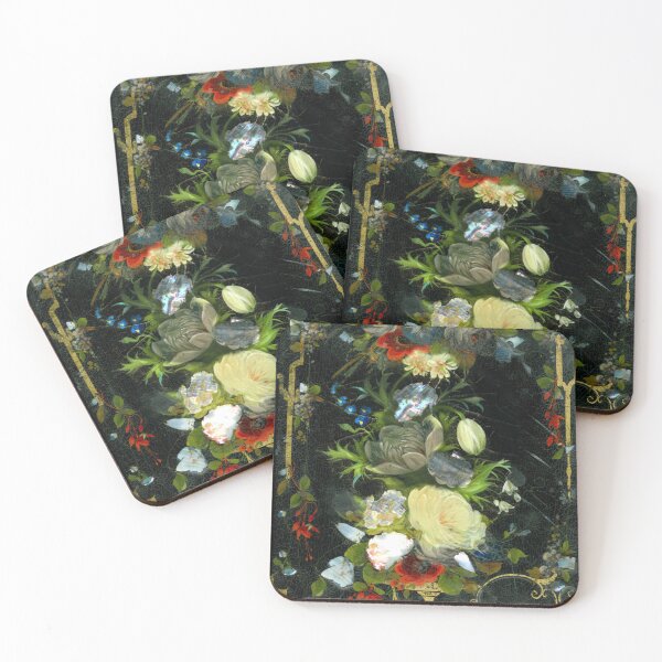 Item preview, Victorian Flowers Inlaid Mother Of Pearl designed and sold by JoolyA.