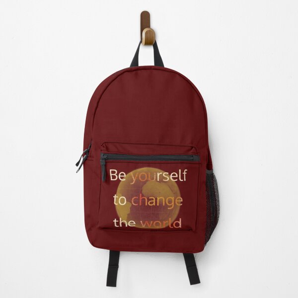 Item preview, Be yourself to change the world designed and sold by Artpatriot.