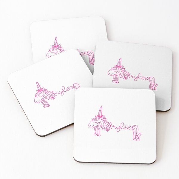 Item preview, Rylee Pink Unicorn Personalized Girl Name designed and sold by JaneApril.