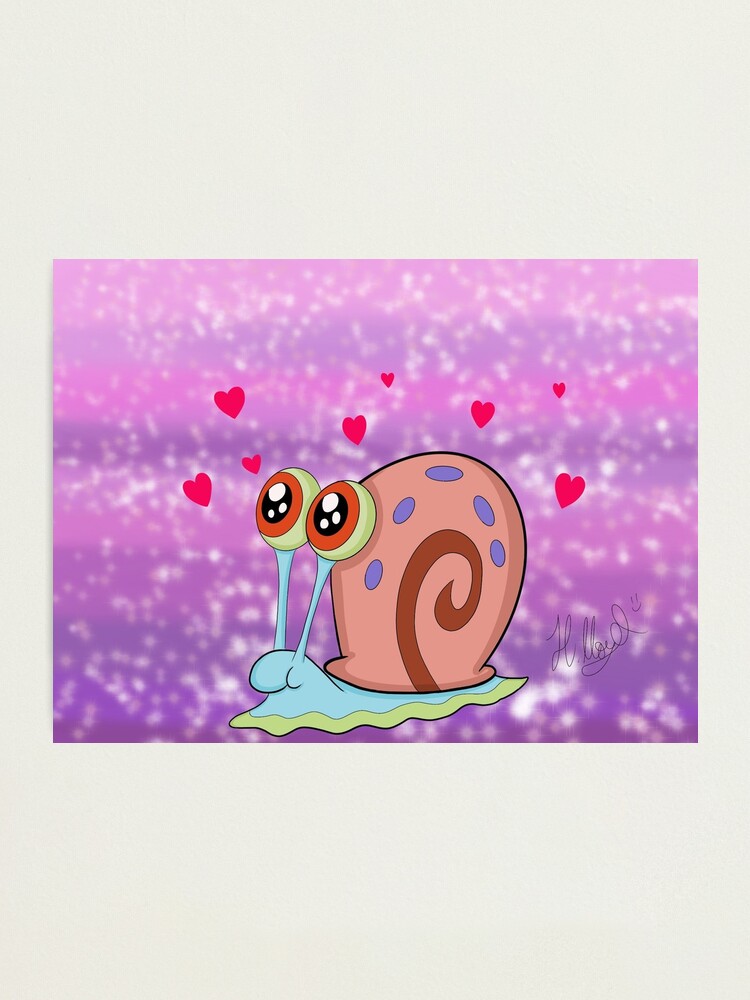 Digital snail print