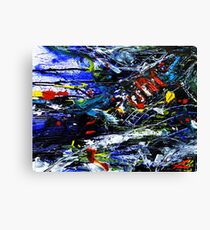 Moto Speeds Canvas Print