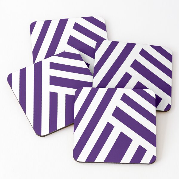 Item preview, Royal Purple Stripes designed and sold by naomi-jgs.