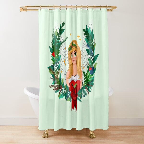 Item preview, Green Wreath Holly's Magical Fairy Tale Christmas™ designed and sold by TeelieTurner.
