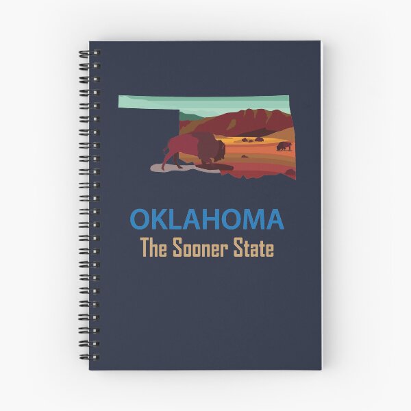 Item preview, Oklahoma - The Sooner State - Bumper Sticker designed and sold by d1mology.