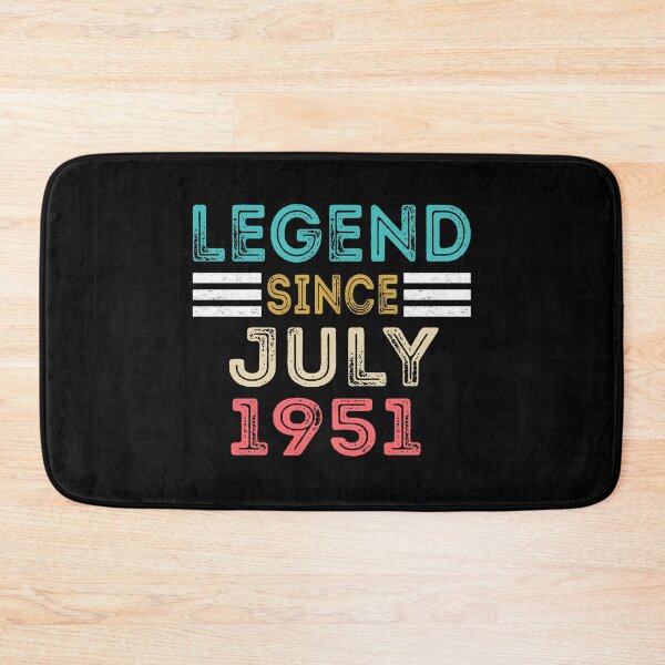 Item preview, Retro Vintage 69th Birthday Legend Since July 1951  designed and sold by meedTee.
