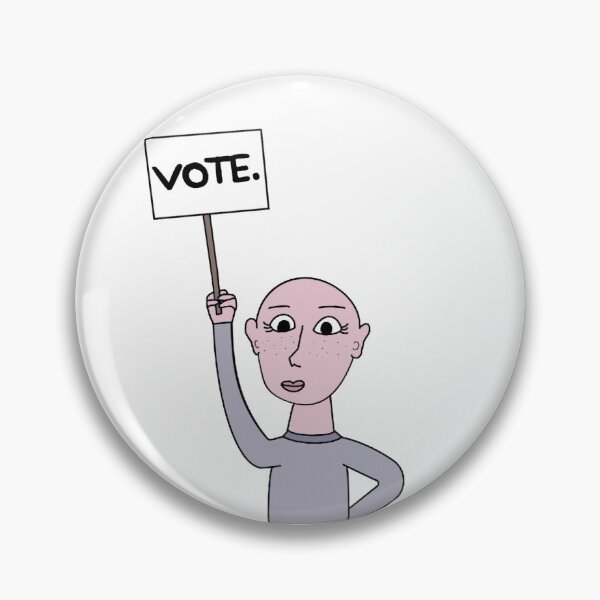 Item preview, Vote alien protestor designed and sold by freyanangle.