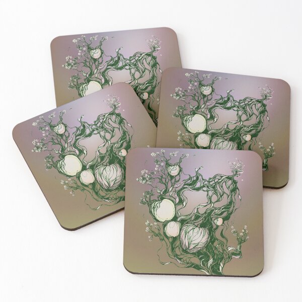 Item preview, Garden paradise. Hand draw  ink and pen on textured paper designed and sold by MandalaFlowerArt.