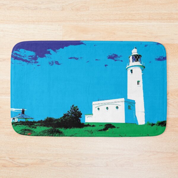 Item preview, Hurst Point Lighthouse Number 1 - Blue Sky designed and sold by QuarterMoon.