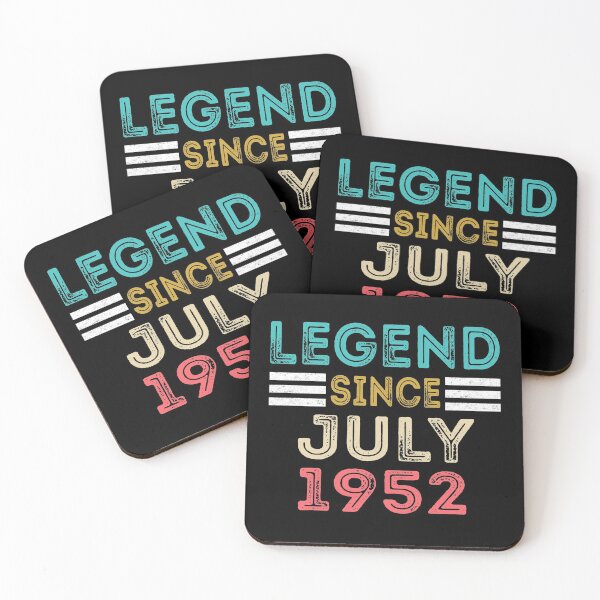 Item preview, Retro Vintage 68th Birthday Legend Since July 1952 designed and sold by meedTee.