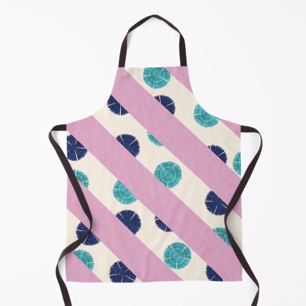 Item preview, Traditional Japanese Tie-dye Shibori Geometric Floral Nadeshiko Carnation Abstract Stripes Pattern in Pastel Cool Tones designed and sold by Charredsky.