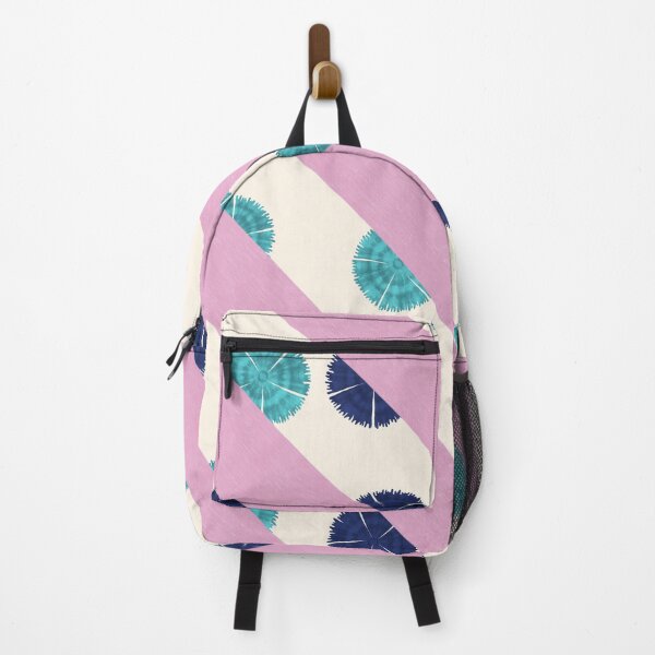 Item preview, Traditional Japanese Tie-dye Shibori Geometric Floral Nadeshiko Carnation Abstract Stripes Pattern in Pastel Cool Tones designed and sold by Charredsky.