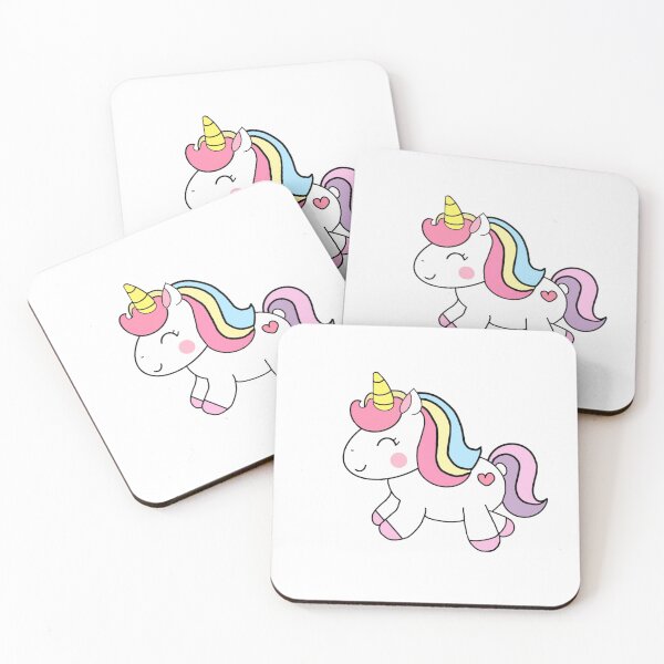 Item preview, Cartoon unicorn  designed and sold by stickerssbysyd.