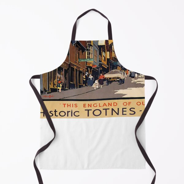 Item preview, Railway Poster Totnes designed and sold by stickart-marek.