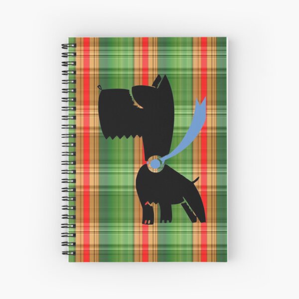 Aperçu de l'œuvre Tartan vert avec fier Scottish Terrier créée et vendue par adorableandcute.