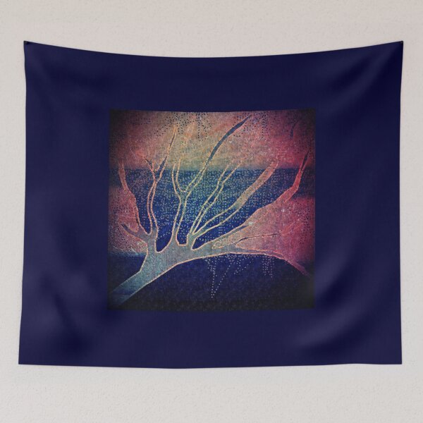 Item preview,  Silk Blue Pink tree branch designed and sold by OSG369.